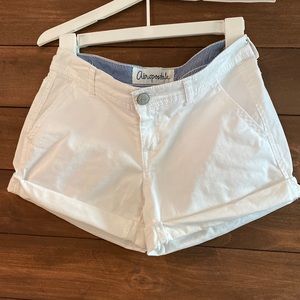 Aeropostale size 0 white shorts